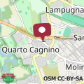 Mapa appartamento a 500 metri da San Siro