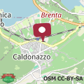 Map Appartamento a Caldonazzo, Trentino