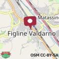 Map Appartamento a Figline Valdarno Centro , 2 minuti dalla stazione !
