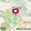 Mapa Appartamento a Fiuggi vicino al parco e alle terme