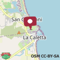 Map Appartamento a La Caletta- 800mt dalla spiaggia