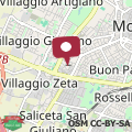 Map Appartamento a Modena, comodo a tutti i servizi