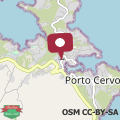 Mappa Appartamento a Porto Cervo Marina