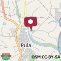 Mapa Appartamento a Pula
