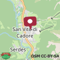 Mapa Appartamento a San Vito di Cadore