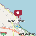 Mappa Appartamento a Torre Canne con balcone