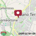 Mapa Appartamento Abano Terme, Aporti