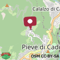 Map Appartamento accogliente nel Cadore, 30 min Cortina