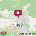Map Appartamento accogliente nel centro storico di Fiuggi