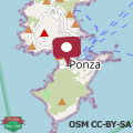 Mapa Appartamento Acquamarina-Ponza Centro