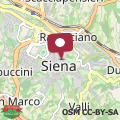 Mappa Appartamento ad un passo da piazza del campo