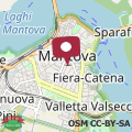 Mapa Appartamento affrescato 180mq in palazzo del 600 a Mantova