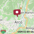 Mappa Appartamento al castello di Arco