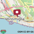 Mappa Appartamento al mare di Ventimiglia