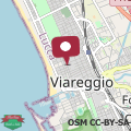 Mapa Appartamento al mare zona centrale Viareggio!