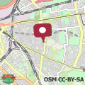 Map Appartamento al Pigneto - 5 minutes from Metro