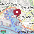 Map Appartamento al Porto Antico, 3 camere 2 bagni