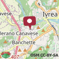 Map Appartamento alle porte d'Ivrea