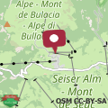 Map Appartamento Alpe di Siusi