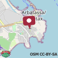 Map Appartamento AMISTA' Porto Frailis Arbatax