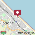 Map Appartamento Aria di Mare su Viale Ceccarini
