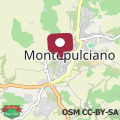 Mapa Appartamento Athena Montepulciano