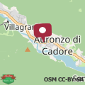 Mapa Appartamento Auronzo Dolomiti