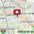 Mapa Appartamento Benaco 90 mq a Milano - Fondazione Prada