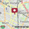 Mappa Appartamento Bernini in zona Sant'Orsola