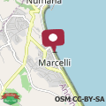Mappa Appartamento bilocale cod 496 FRONTEMARE