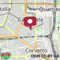 Mappa Appartamento Cadolini - Secured Parking! - Duomo in 20 min - Quiteness and Garden