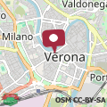 Mapa Appartamento Cangrande - VeronaInFlat