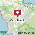 Mappa Appartamento CASA LUNA nel centro di Capoliveri