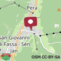 Mapa Appartamento Casa Montagna Lory