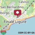 Map Appartamento Caterina Finale Ligure