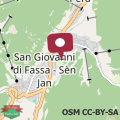 Mapa Appartamento Catinaccio Rosengarten