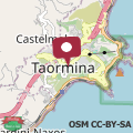 Map Appartamento Centrale 1 Taormina