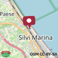 Mapa Appartamento Centrale a Silvi Marina