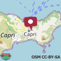 Map Appartamento centrale Capri