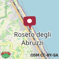 Mappa Appartamento centrale fronte mare Roseto