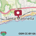 Mapa APPARTAMENTO CENTRALE SANTA MARINELLA