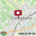 Mapa Appartamento Centro Conegliano Eleganza e Comfort