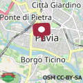 Mappa Appartamento centro storico davanti al Duomo di Pavia