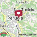 Map Appartamento Centro Storico - Perugia, centro