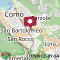 Mapa Appartamento Como con free parking e WiFi