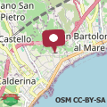 Mapa Appartamento con 2 camere da letto in villa con giardino e parcheggio