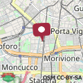 Map Appartamento con 2 camere da letto Navigli + parcheggio per 2 auto