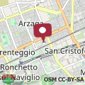 Map Appartamento con ampia terrazza e vista su Milano