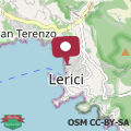 Map Appartamento con splendida vista - Lerici Centro