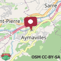 Map Appartamento con terrazza - Aymavilles